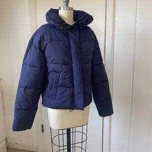 NWT Alp N Rock ANR+ Blue Cropped Peak Puffer II Size S